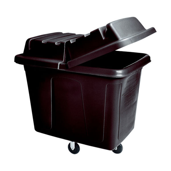 ラバーメイド 大型ゴミ収集カート キューブトラック 340L ダークブルー 711×1087×838 461265 1台（直送品）