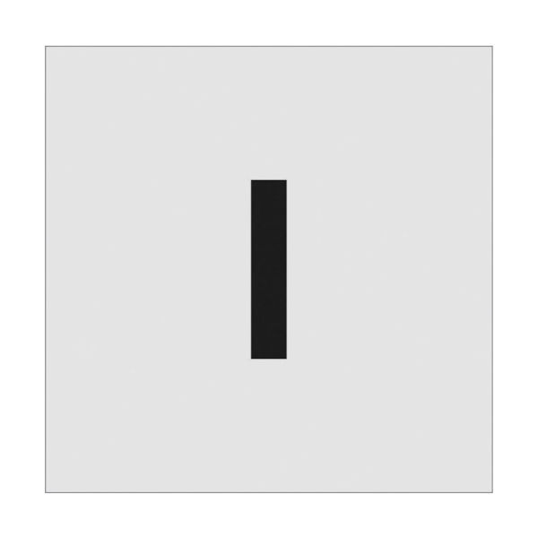 アイマーク IM ステンシル I 文字サイズ100×65mm AST-I10065 1枚 818-6093（直送品）