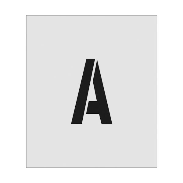 アイマーク IM ステンシル A 文字サイズ150×95mm AST-A15095 1枚 818-6117（直送品）