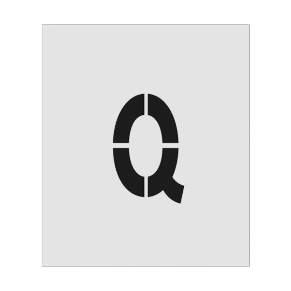 アイマーク IM ステンシル Q 文字サイズ150×95mm AST-Q15095 1枚 818-6132（直送品）