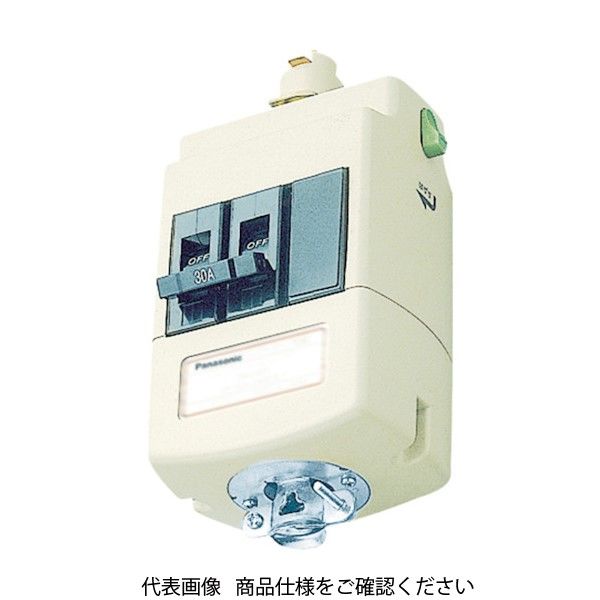 パナソニック Panasonic ブレーカ付ターミナルプラグ2型2P30A DH24834K1 1個 818-5417（直送品）