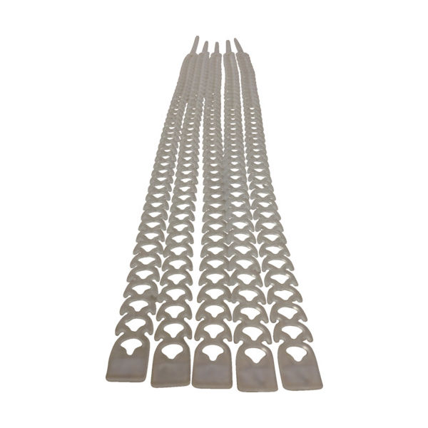 フィッシャージャパン フィッシャー ケーブルフィックス クリアー (20本入) 533855 1袋(20本) 787-0248（直送品）