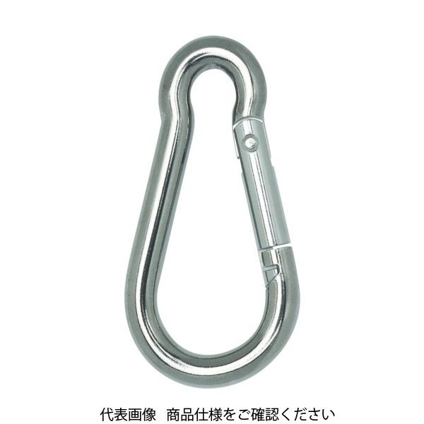 トラスコ中山 TRUSCO 国産ステンレスカラビナハーケン B型 6X60mm TSKH-6B 1個 819-1384（直送品）