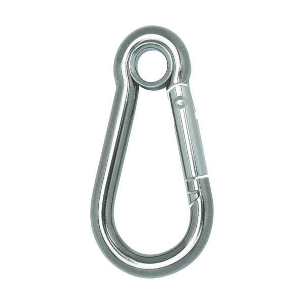 トラスコ中山 TRUSCO 国産ステンレスカラビナハーケン A型 10X110mm TSKH-10A 1個 819-1389（直送品）