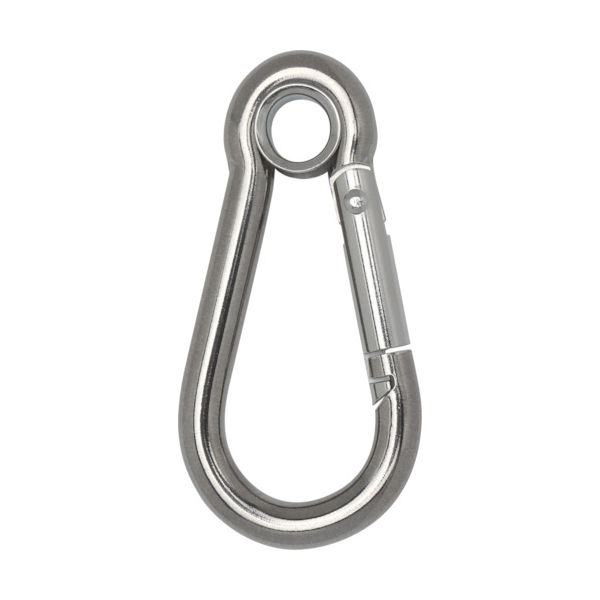 トラスコ中山 TRUSCO 国産ステンレスカラビナハーケン A型 8×80mm TSKH-8A 1個 819-1390（直送品）
