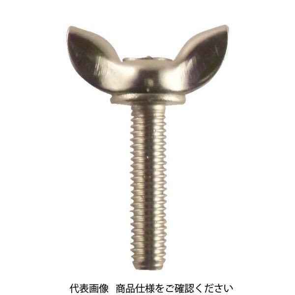 トラスコ中山 TRUSCO 【売切廃番】 プレス蝶ボルト 3種 ステンレス M5×30 10個入 B71-0530 1パック(10個)（直送品）