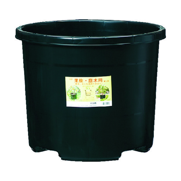 DICプラスチック DIC NPポット#60黒 NPP-60-BK 1個 793-1093（直送品）