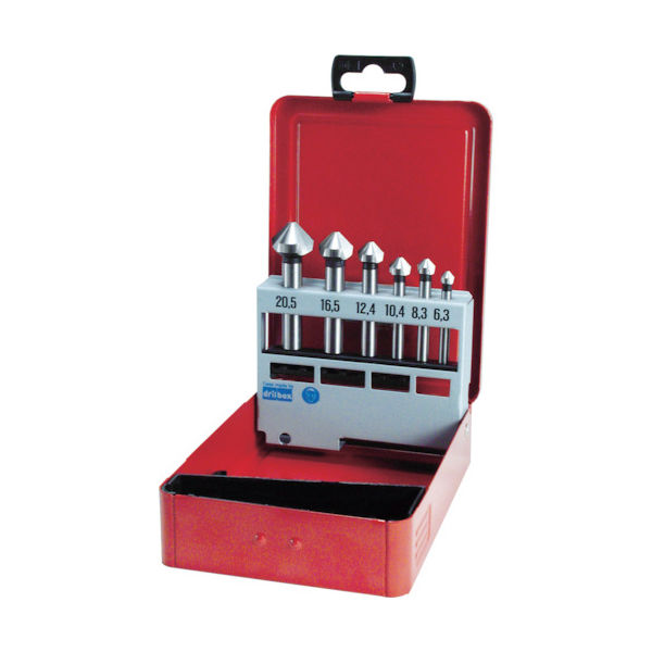 トラスコ中山 TRUSCO カウンターシンクセット ハイス 6本組 TCSHS 1セット 794-9251（直送品）