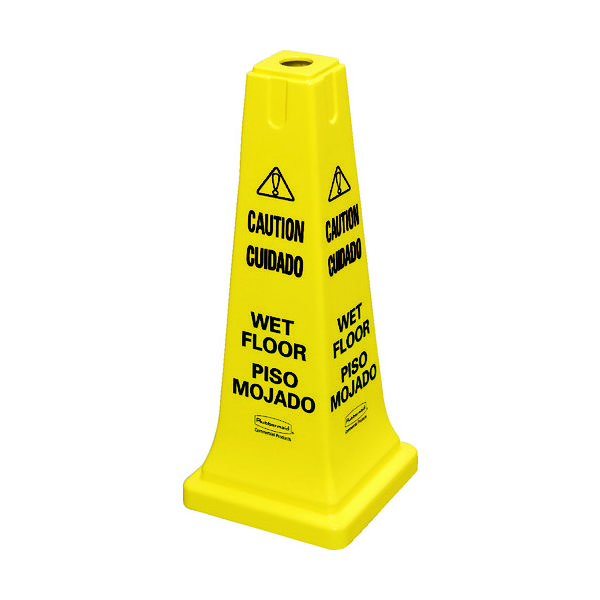 ニューウェルブランズ・ジャパン ラバーメイド セーフティコーン 2ヶ国語 イエロー 62777704 1個 819-3929（直送品）