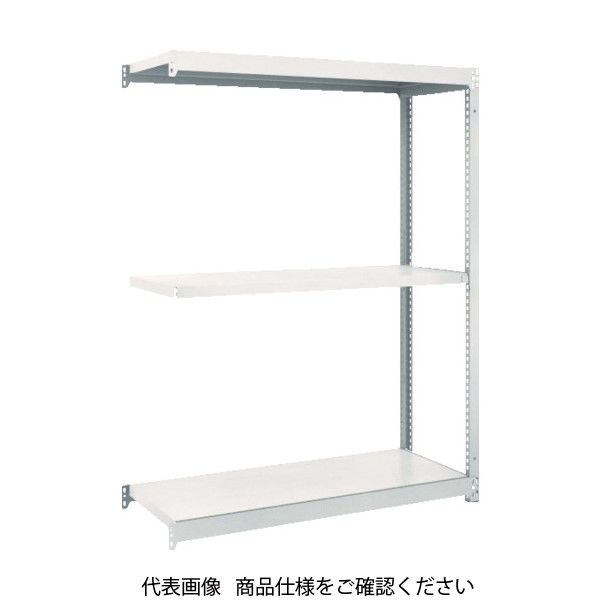 TRUSCO スチールラック M1.5型軽中量棚 860X445XH1200 3段連結 ネオグレー M1.5-4343B NG（直送品）