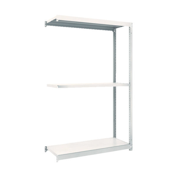 TRUSCO スチールラック M1.5型軽中量棚 1460X295XH1800 3段連結 ネオグレー M1.5-6533B NG（直送品）