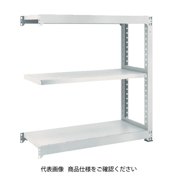 TRUSCO スチールラック M5型中量棚 900X571XH1200 3段 連結 ネオグレー M5-4363B NG 1台(1個)（直送品）