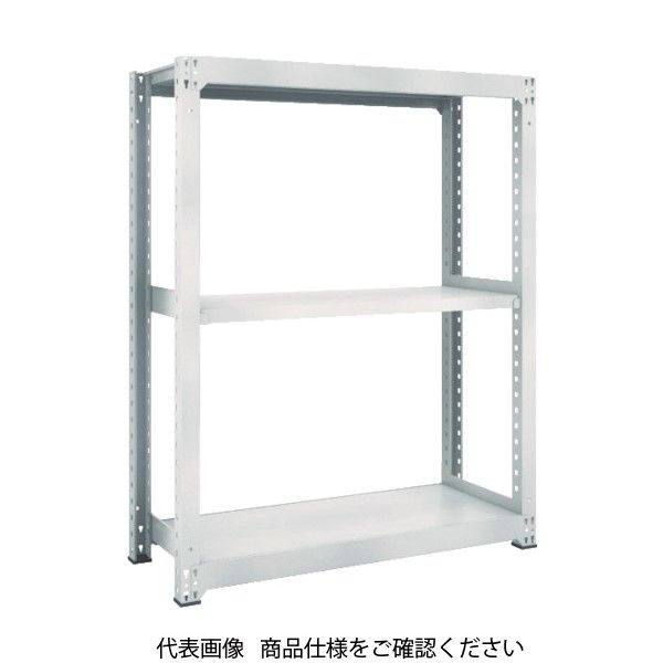 TRUSCO スチールラック M5型中量棚 900X571XH1500 3段 単体 ネオグレー M5-5363 NG 1台(1個)（直送品）