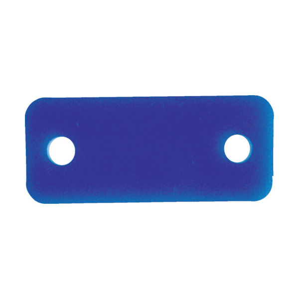 トラスコ中山 TRUSCO 靴用ネームプレート10枚入 青 TSNP-B 1袋(10枚) 818-3726（直送品）