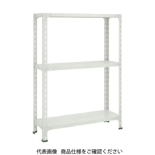 トラスコ中山 TRUSCO スチールラック 軽量棚開放型 1200X600X1200 天地3段 ネオグレー 44W-13 NG 1台(1個)（直送品）