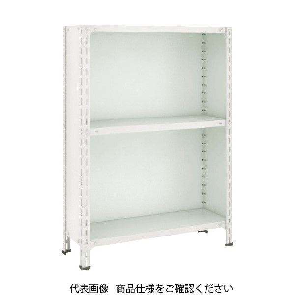 トラスコ中山 TRUSCO スチールラック 軽量棚背板・側板付 875X600X1200 3段 ネオグレー 43W-23 NG 1台(1個)（直送品）