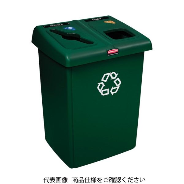 ニューウェルブランズ・ジャパン ラバーメイド 【売切廃番】グラットンリサイクルステーション 4口タイプ グリーン 179237306 1個（直送品）