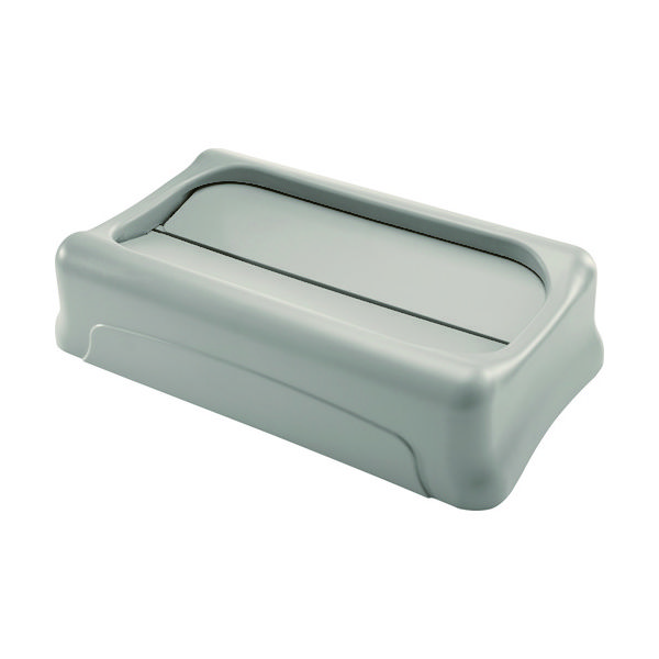 ニューウェルブランズ・ジャパン ラバーメイド スリムジムコンテナ用フタ 両開き式 ベージュ 26736002 1個 819-4511（直送品）