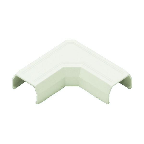 マサル工業 マサル ニュー・エフモール付属品 マガリ 1号 ミルキーホワイト SFMM13 1個 811-2468（直送品）