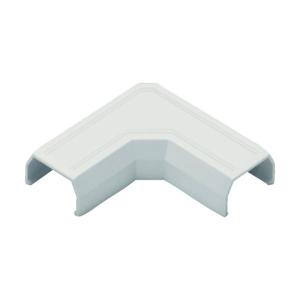 マサル工業 マサル ニュー・エフモール付属品 マガリ 3号 ミルキーホワイト SFMM33 1個 811-2472（直送品）