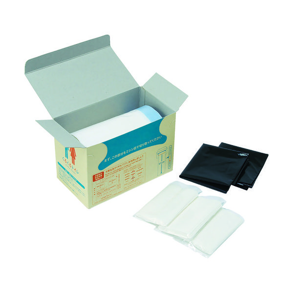 三和製作所 sanwa 非常用トイレ袋 くるくるトイレ10回分 400-787 1セット 819-4129（直送品）