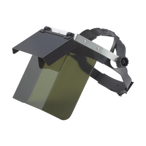 トラスコ中山 TRUSCO 遮光二重防災面 かぶりタイプ 前プレート遮光度7 TBM-501W 1個 818-5172（直送品）