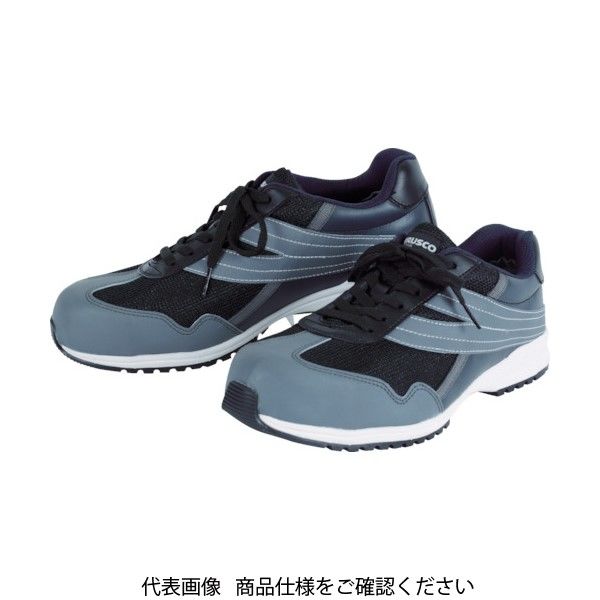 トラスコ中山 TRUSCO 超耐滑樹脂先芯入りスニーカー グッディG 26.5cm JSAA TASN-265 1足 819-1237（直送品）