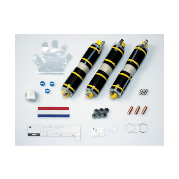 スリーエム ジャパン 3M 6kV接続材 収縮チューブタイプ 60SQ用 S6CS R4-60 EM 1セット 795-8471（直送品）