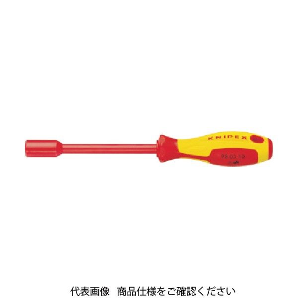 KNIPEX 9803ー13 絶縁ナットドライバー 1000V 1本 784-9559（直送品）
