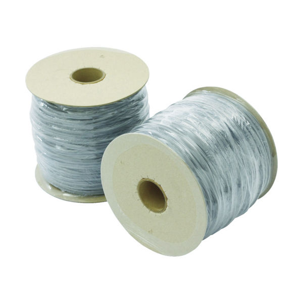 イノベックス Dio 網押えゴム小巻 太さ4.5mm×150m グレー 120692 1巻 819-4827（直送品）