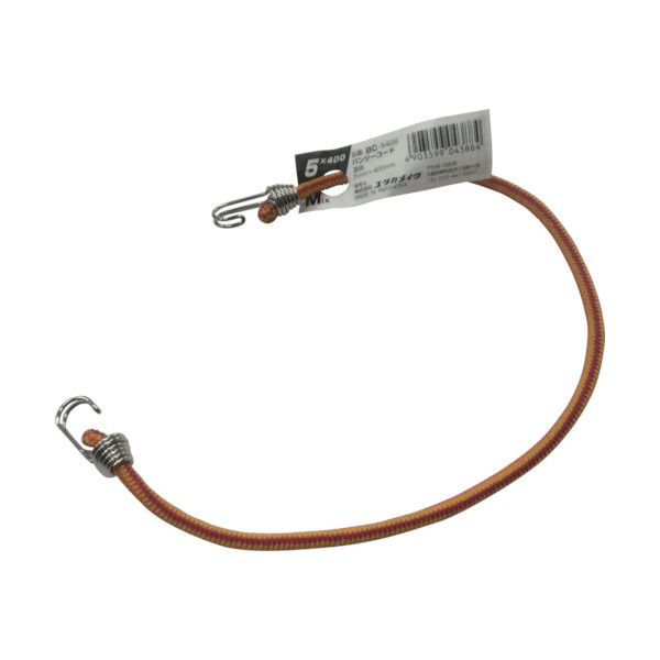 ユタカメイク ゴム バンジーコード 5mm×400mm 混色 BC-5409 1本 794-4225（直送品）