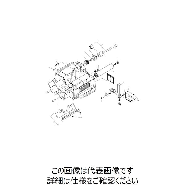 日本エマソン RIDGID 高速管端処理機用パーツ 10343 ホイール ピン F/122JーS(F/SS) 1パック(2個) 788-1339（直送品） 8,206円