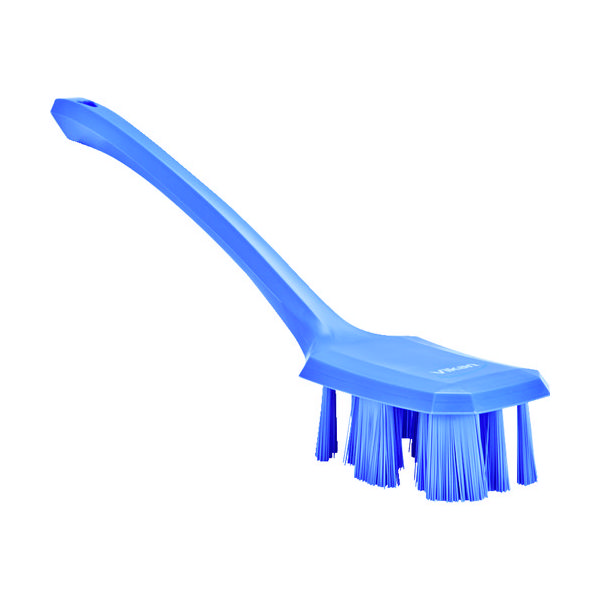 ヴァイカン Vikan UST ロングハンドルブラシ 4196 パープル 41968 1個(1本) 827-9677（直送品）