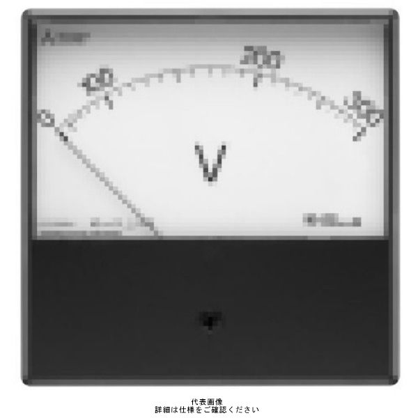 交流電圧計 YS-8NAV B 0-4500V 3300/110V（直送品）
