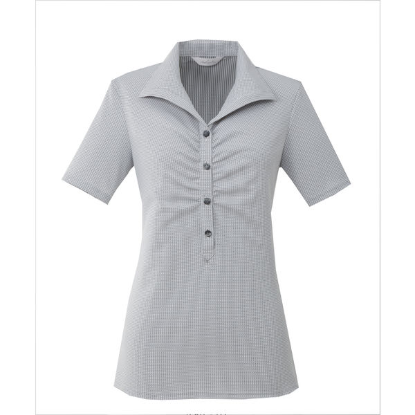 【アウトレット】アイトス Pieds ニットシャツ 21号 ホワイト HCN5900-001-21 1枚（直送品）