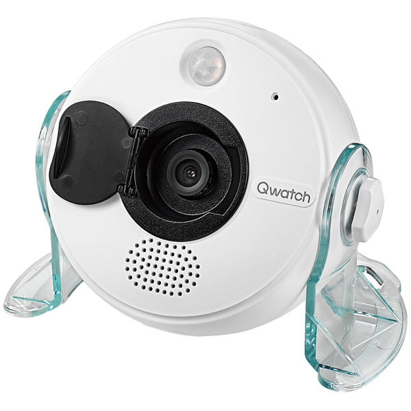 br>IOデータ 広角レンズ＆パン・チルト対応ネットワークカメラ Qwatch
