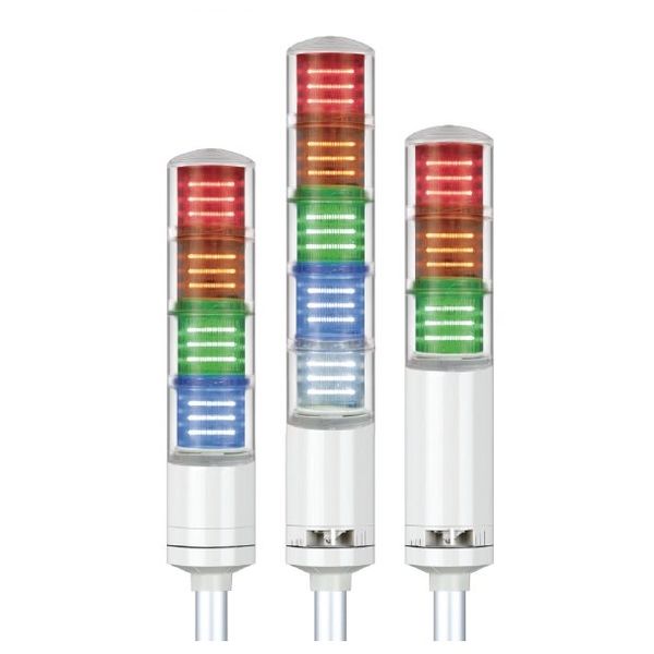 Qlight 積層信号灯 QTC60L-5-110/220-RAARR 1台（直送品）