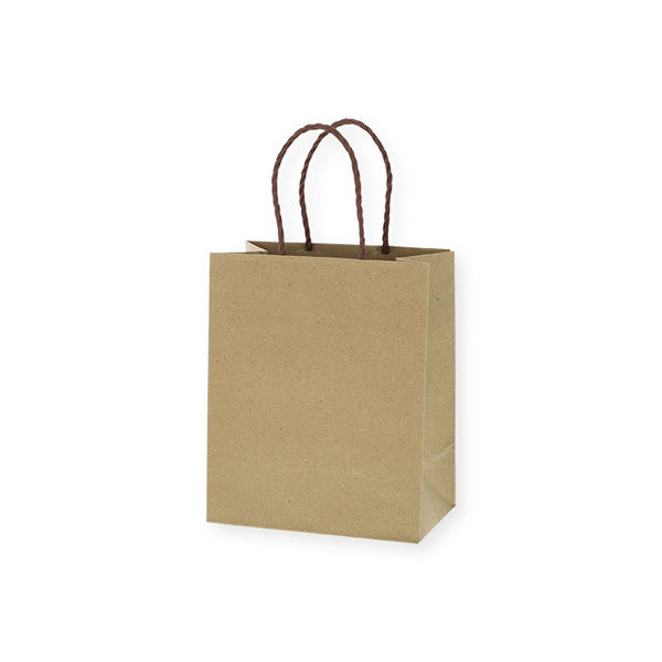【ケース販売】HEIKO 紙袋 スムースバッグ 18-01 ライナー無地 003138900 1ケース(10枚入×20袋)（直送品）