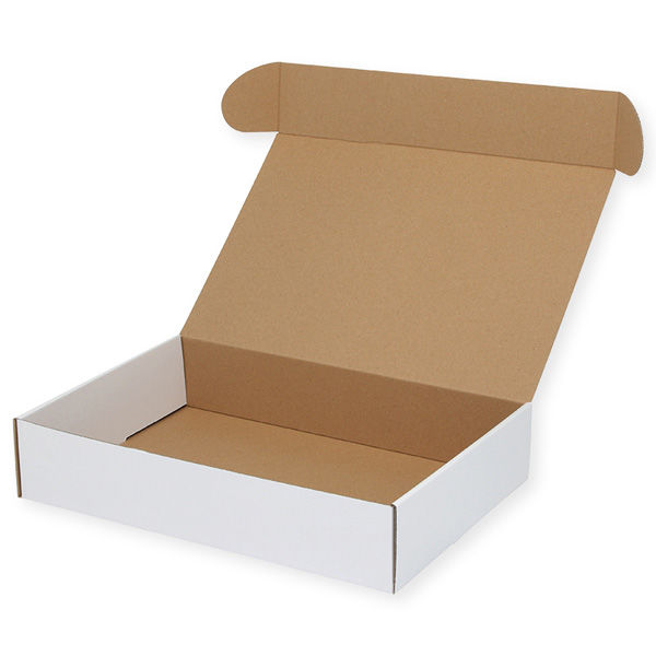 ケース販売】HEIKO 箱 フリーボックス F-8 白無地 006205008 1