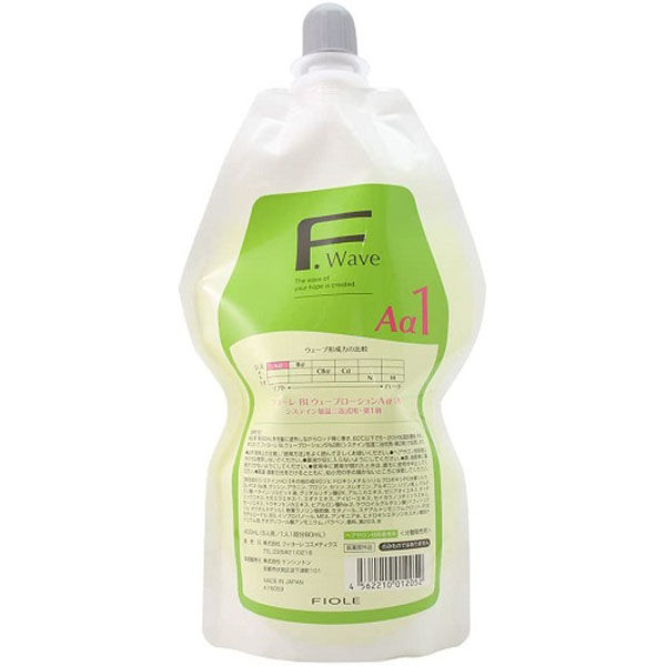 フィヨーレコスメティクス フィヨーレ ＢＬウェーブローション Ａα １剤 Ｎ ４００ｍｌ 4562210012052 １個（取寄品） アスクル