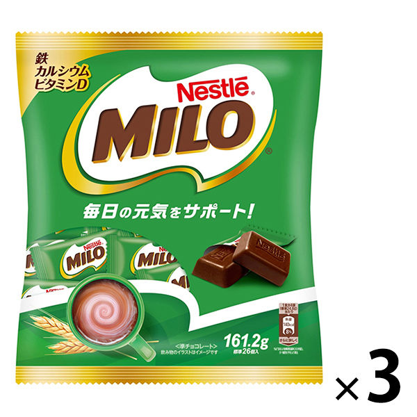 ネスレ ミロ ビッグバッグ 3袋 ネスレ日本 チョコレート