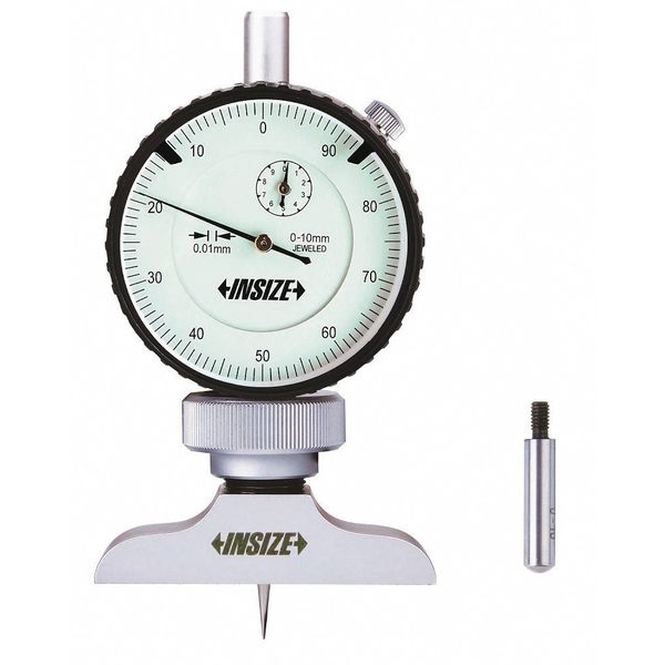 INSIZE インサイズ ダイヤルデプスゲージ 2341-101A 1個（直送品） 11,350円