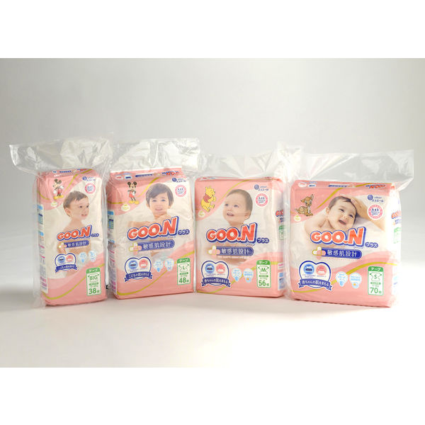 足立織物 非常用おむつ（子供用）　ＥＳー５０１Ｌ（Ｈ）　1セット(108枚入)（直送品）