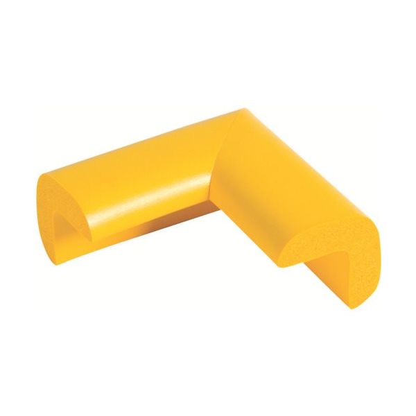 カーボーイ CARーBOY 安心クッション コーナー用 小 油面接着仕様 イエロー AC-26YS 1個 854-7805（直送品）