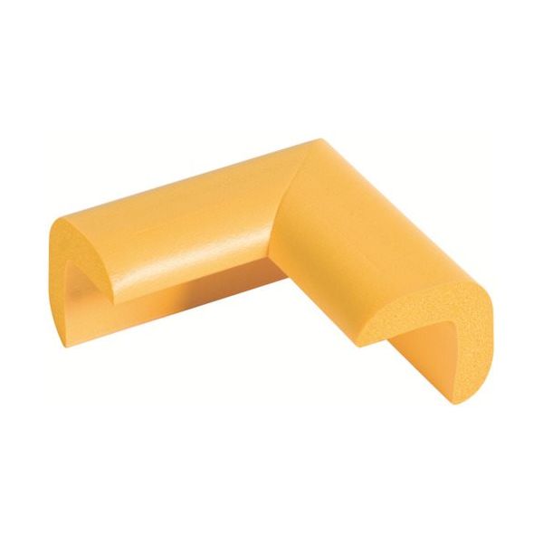 カーボーイ CARーBOY 安心クッション コーナー用 細 油面接着仕様 イエロー AC-66YS 1個 854-7869（直送品）