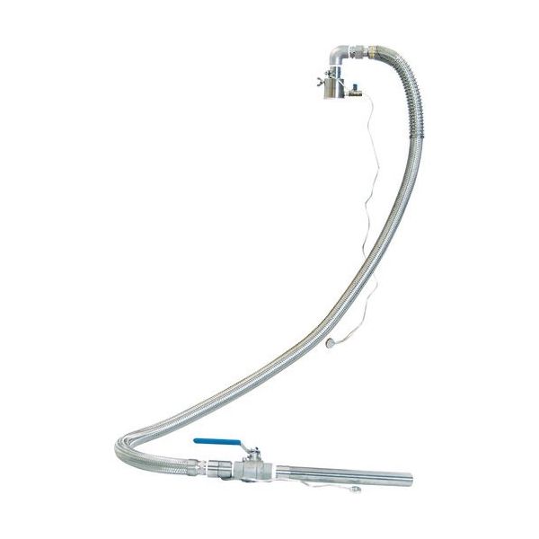 アクアシステム 吸入専用 アルミ製エア式ドラムポンプ セパレート型 APDQS-32 1台 509-5310（直送品）