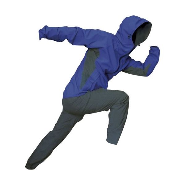 トオケミ ストレッチレインスーツ ブルーL 7900-BL-L 1着 137-4425（直送品）