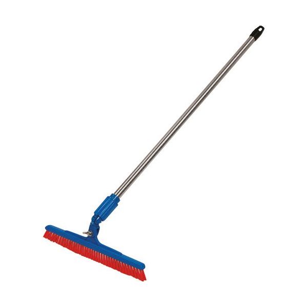 BURRTEC バーキュートプラス 衛生管理用ほうき クネットタイプ短柄 ハード赤1 BCP30KTーBH40HR 1P 63113101（直送品）