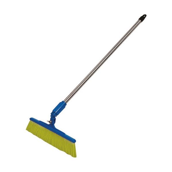 BURRTEC バーキュートプラス 衛生管理用ほうき クネットタイプ短柄 ソフト黄5 BCP30KTーBH60SY 5P 63112305（直送品）