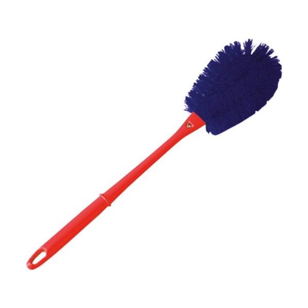 バーテック バーキュート柄付たわしLサイズ青 柄(赤)BCTARHーLB 63205201 1個 201-6930（直送品）